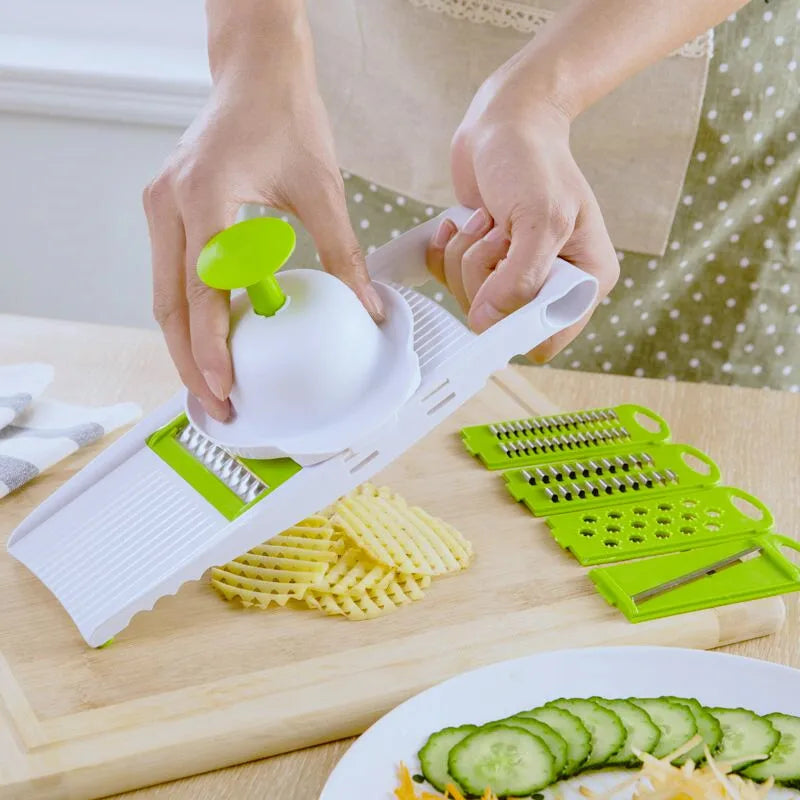 Mandoline Manual Kitchen Potato Shredded Chopper Slicer Vegetable Cutter