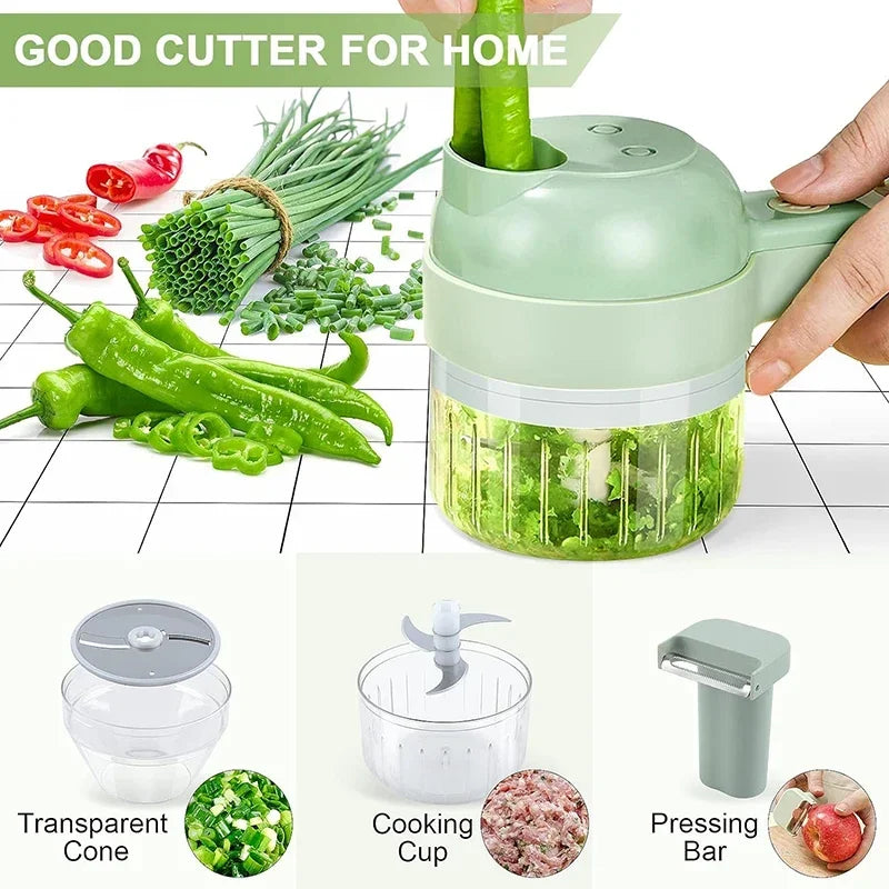 4 in 1 Vegetable Cutter Set