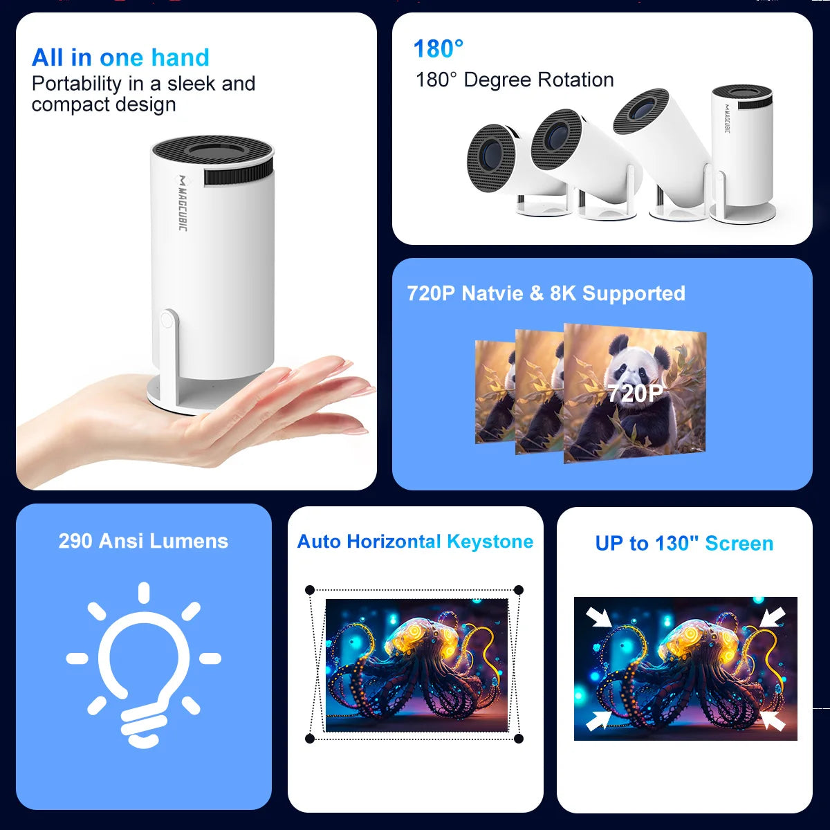Mini Smart Projector