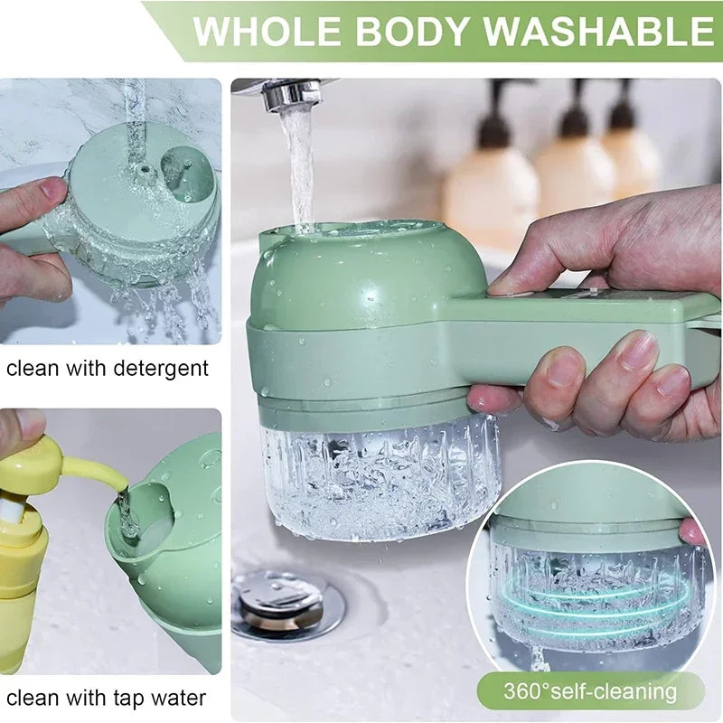 4 in 1 Vegetable Cutter Set