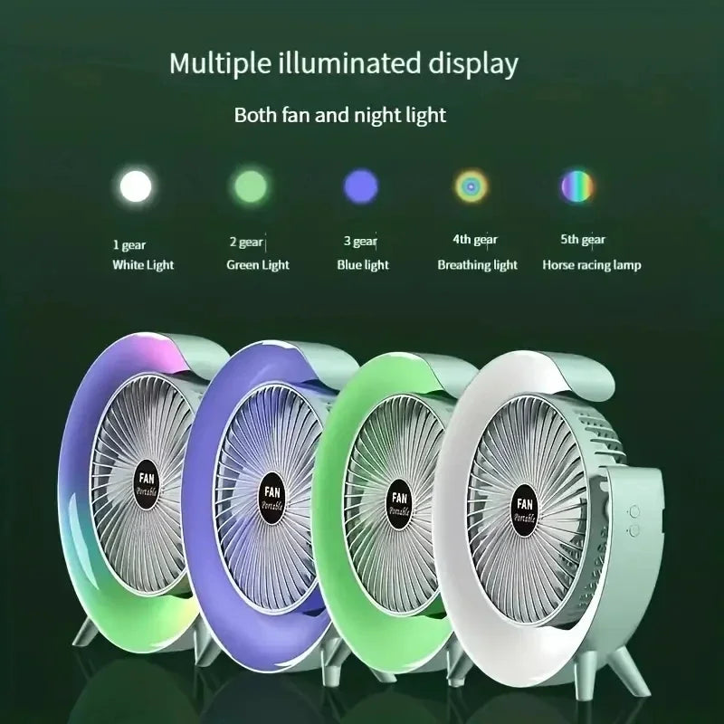 Colorful Table Fan