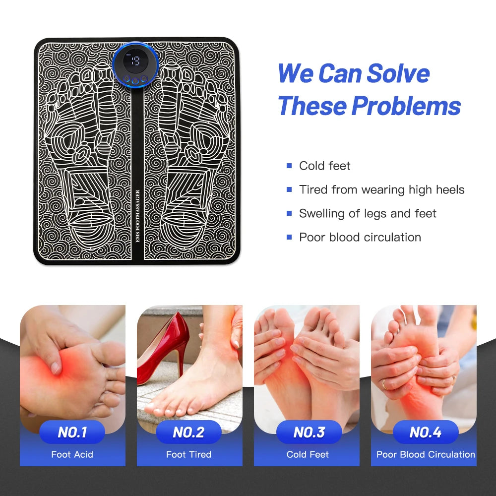 EMS Foot Massager Mat
