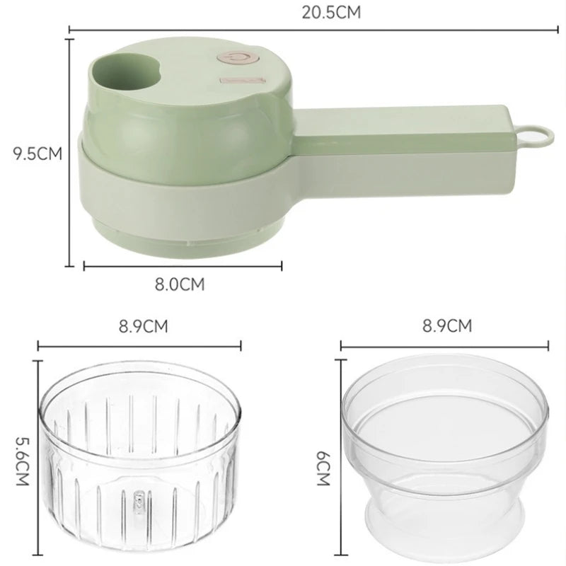 4 in 1 Vegetable Cutter Set