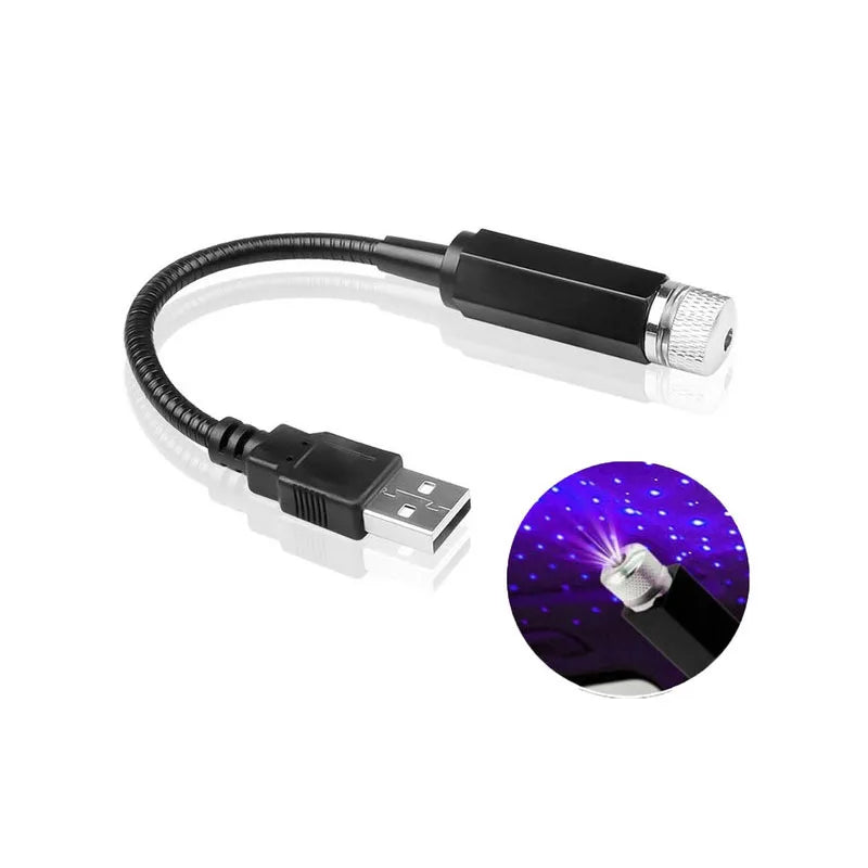 USB Car Roof Star LED Lights